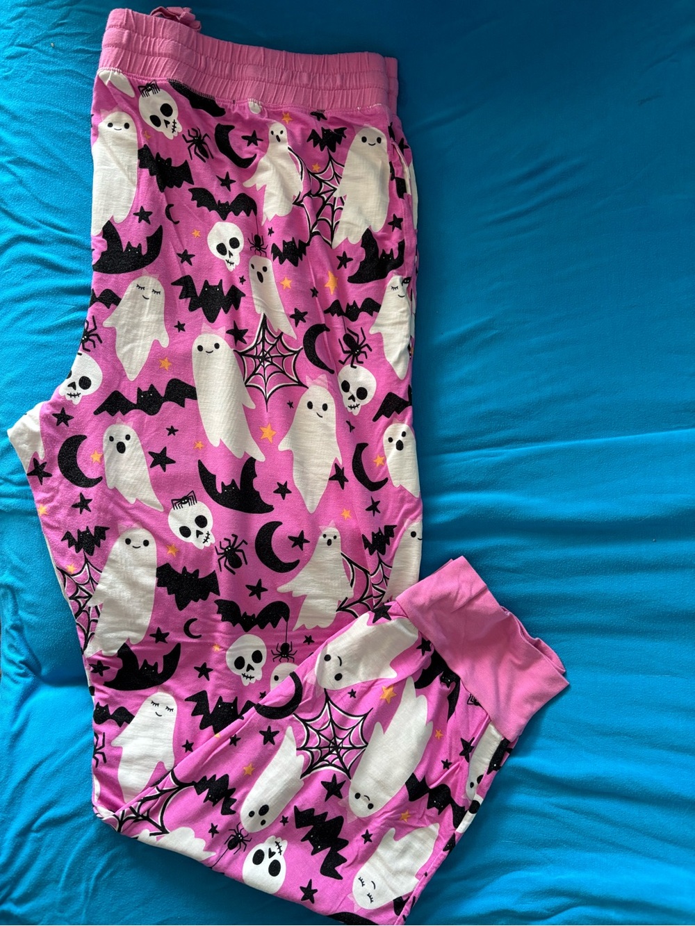 Little Sleepies Women’s ' Pink Ghosts  Halloween Pajama Pant